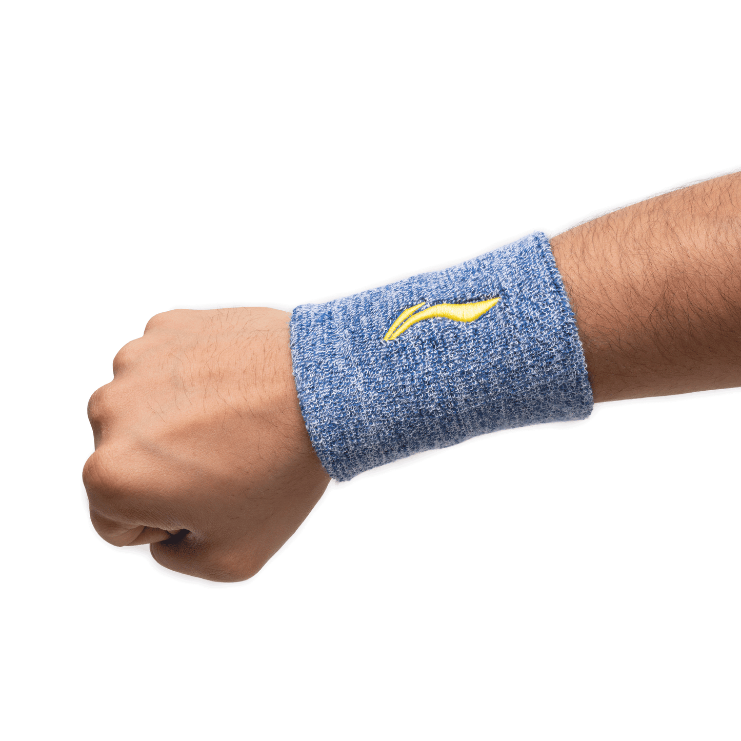 Melange Wristband Heather Royal Blue