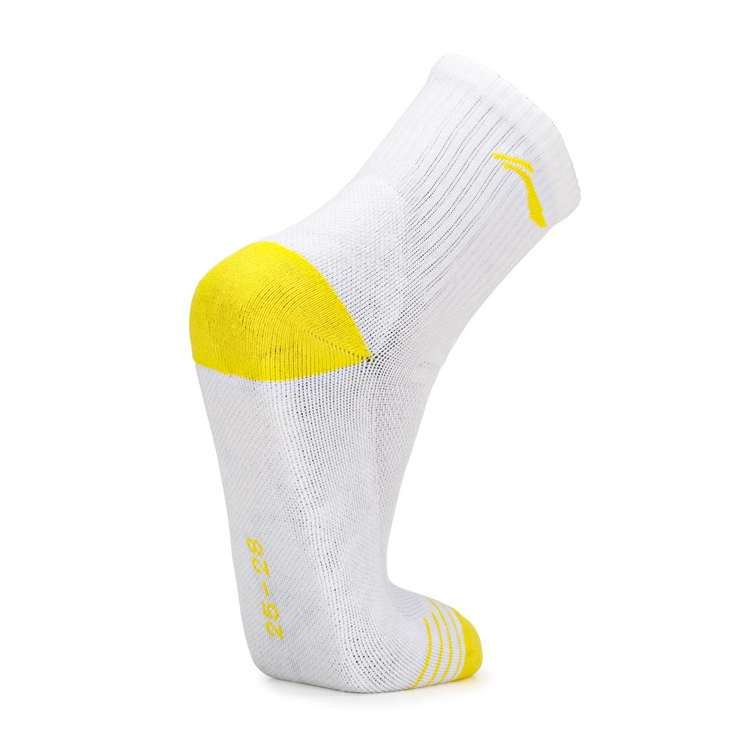 Mellow Socks (White/Yellow)
