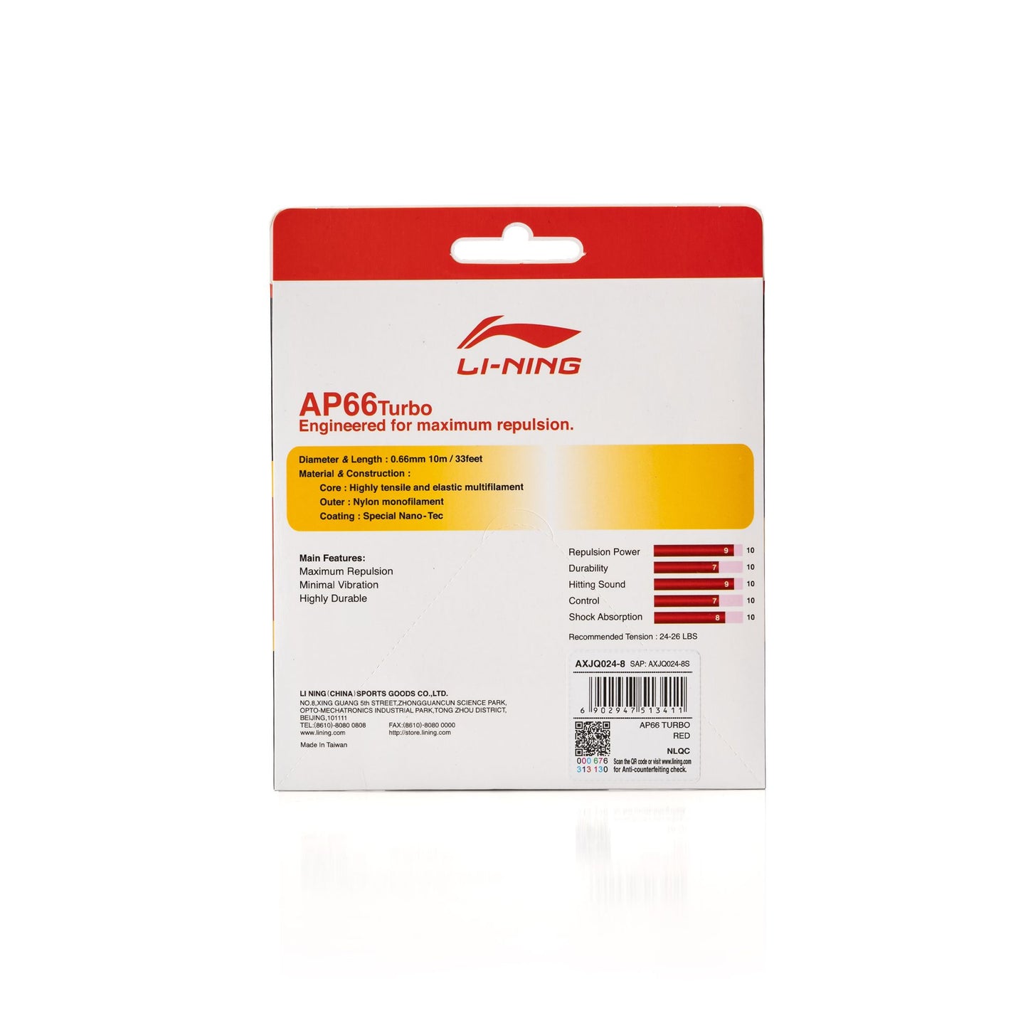 Ap-66 Turbo- Red