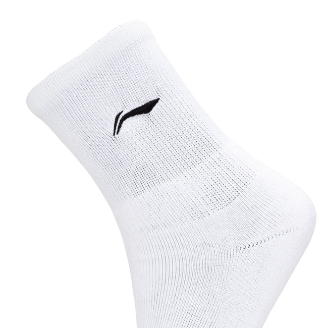 Solid Strokes Socks (White)