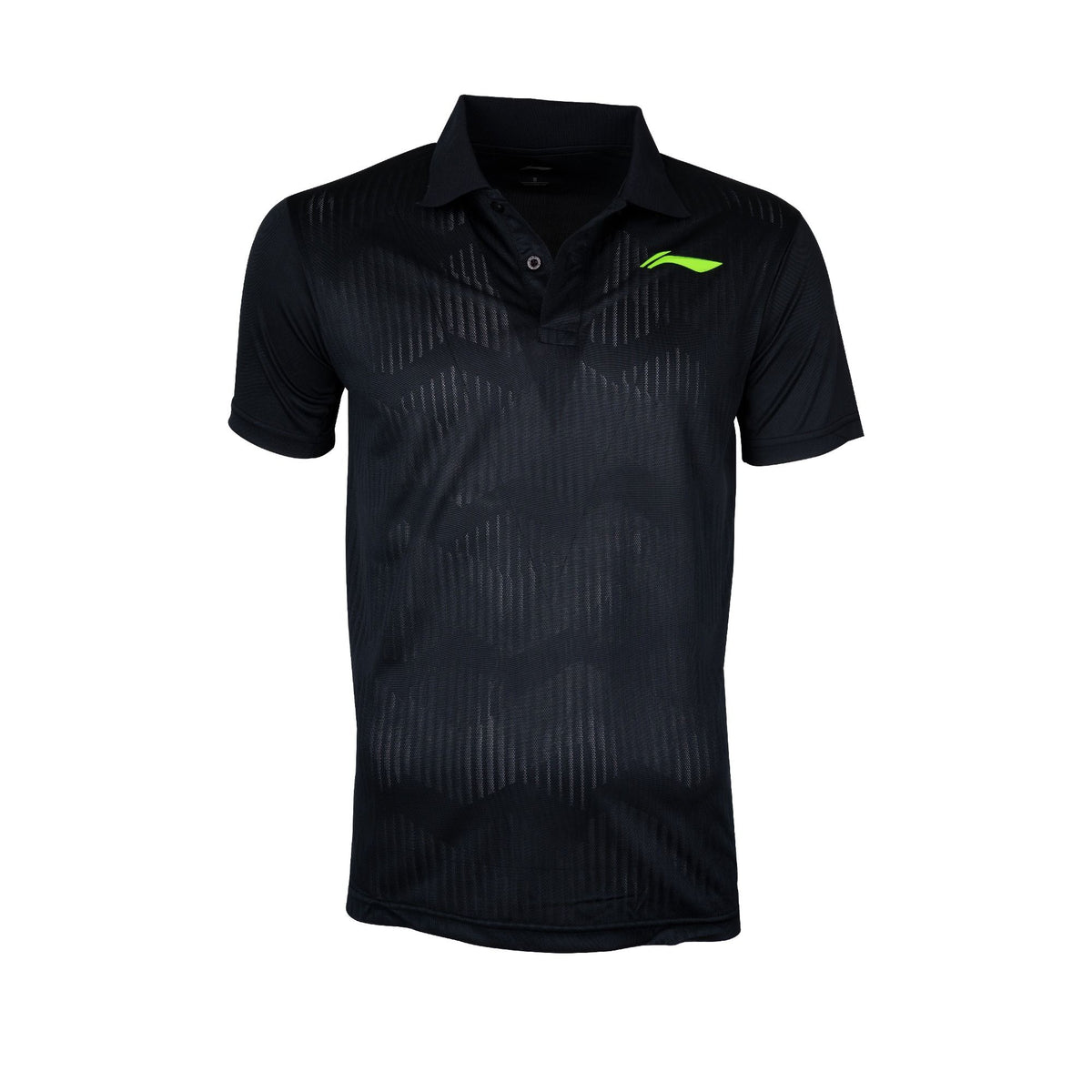 Li-Ning Training Polo Tee-Black-XS