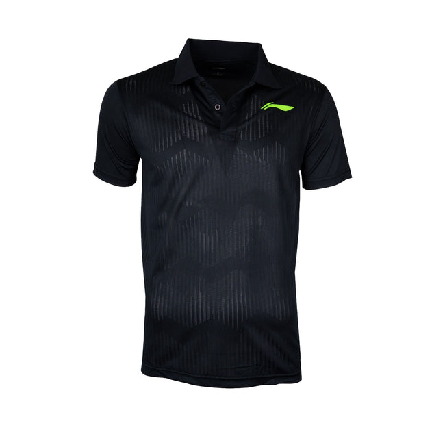 Li-Ning Training Polo Tee-Black-XS