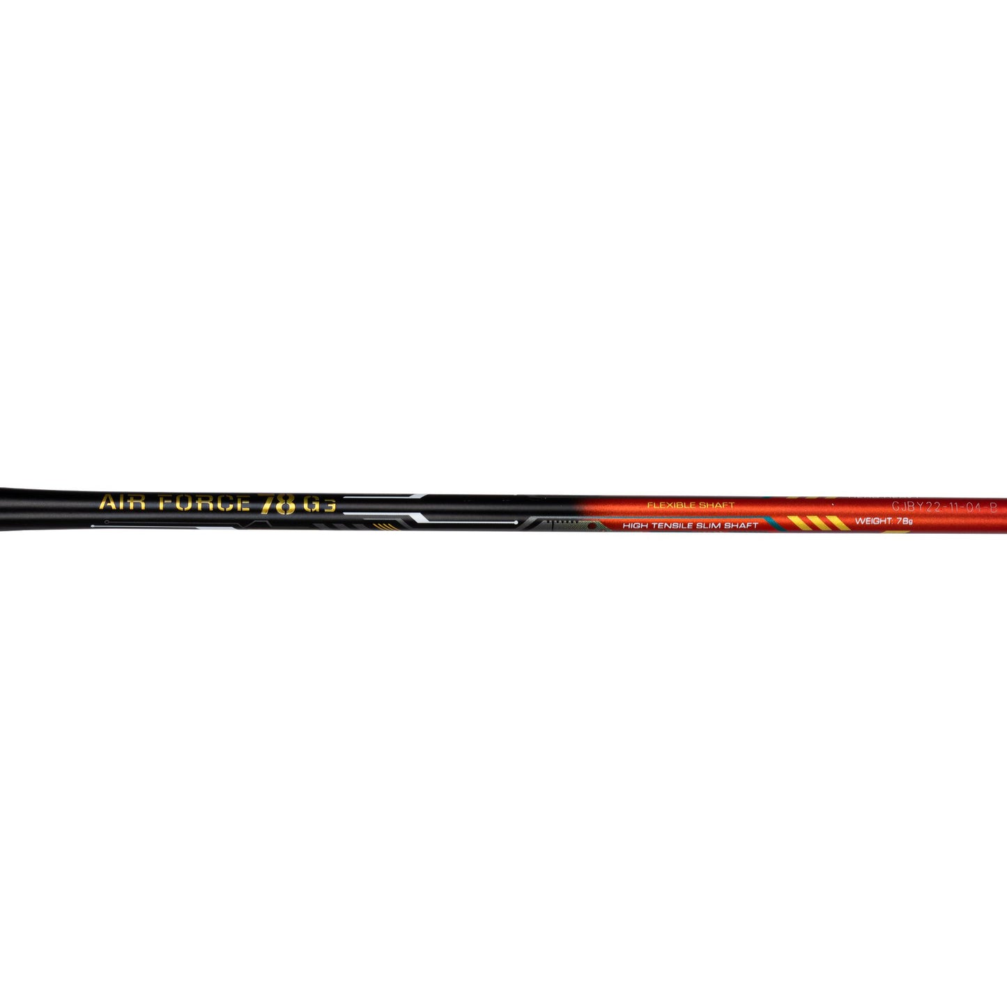 AIR-FORCE 78 G3-Black/Orange Red/Gold
