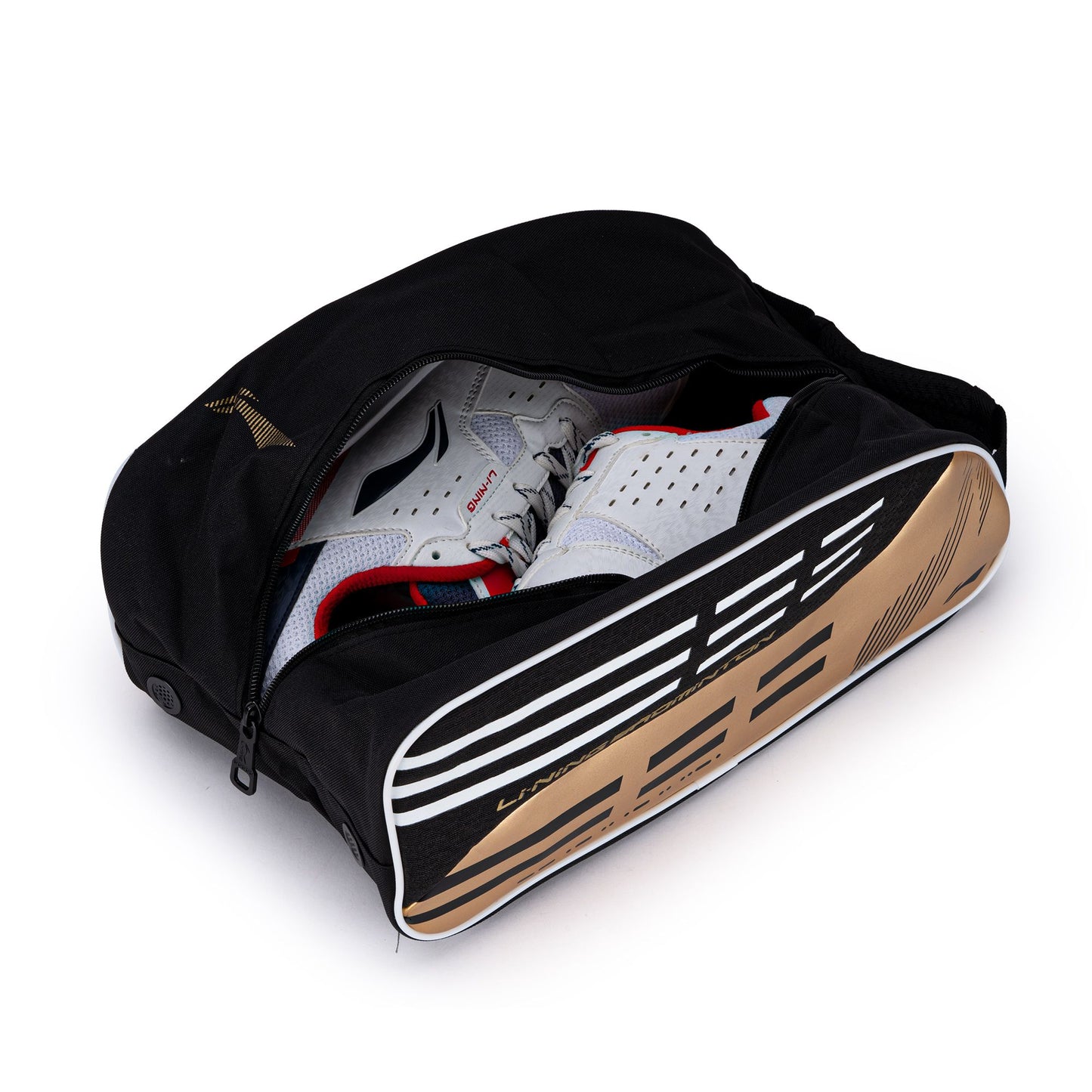 Serenity Shoe Bag - Black/Gold