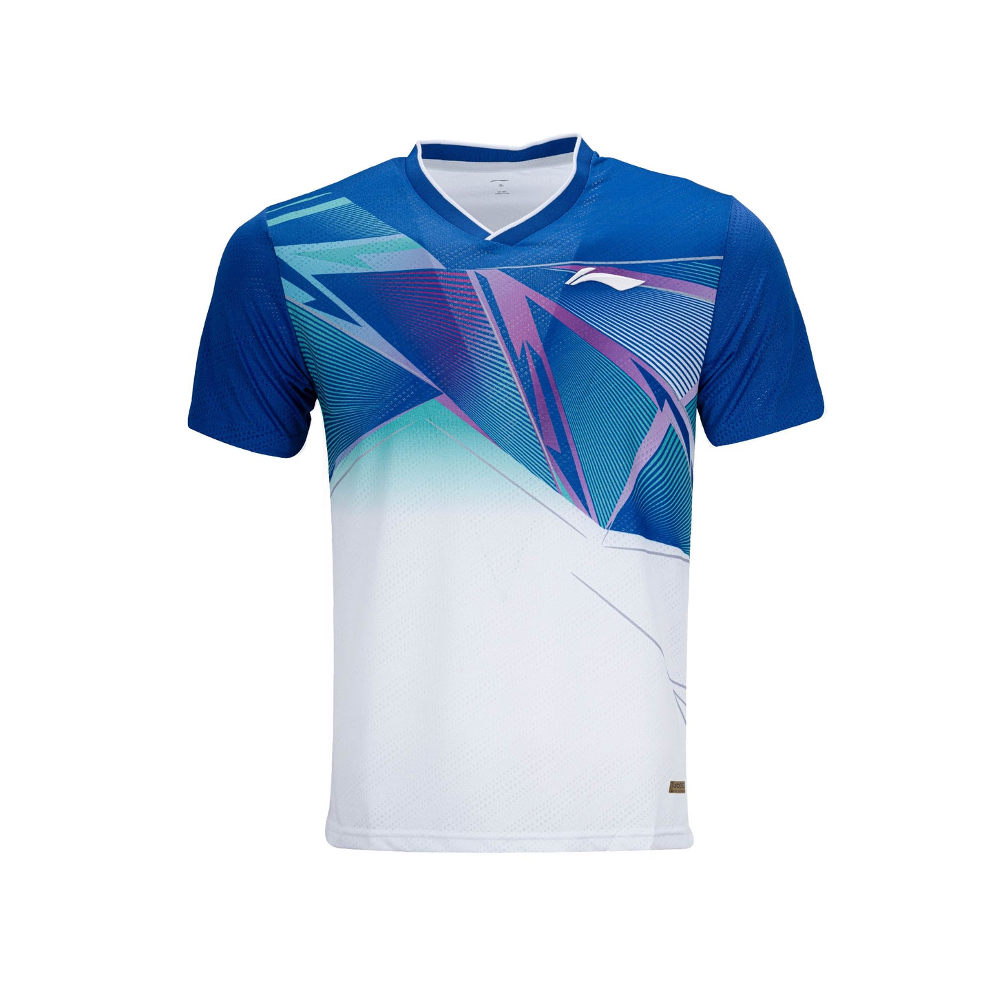 Triangulations T-shirt - Navy/White
