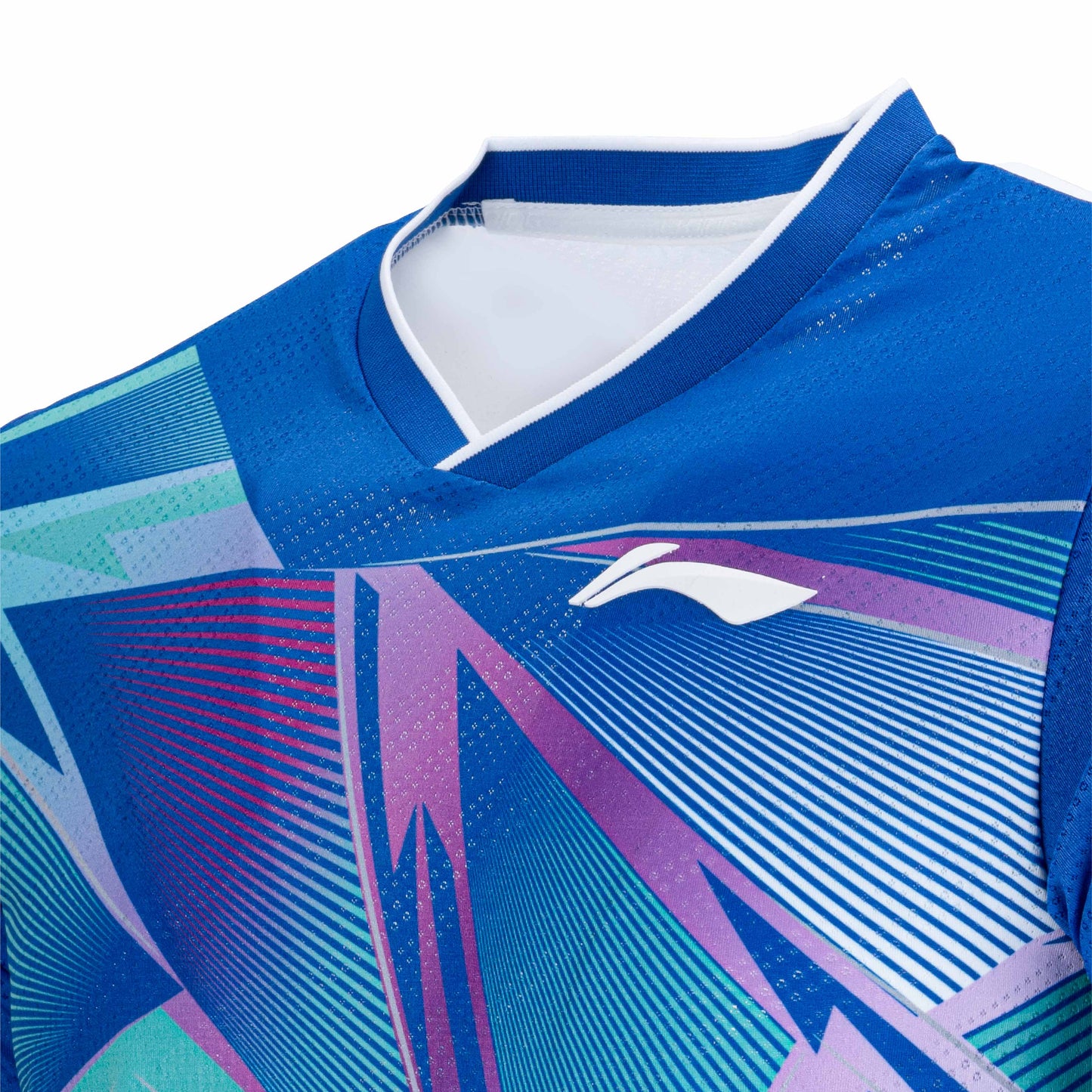 Triangulations T-shirt - Navy/White