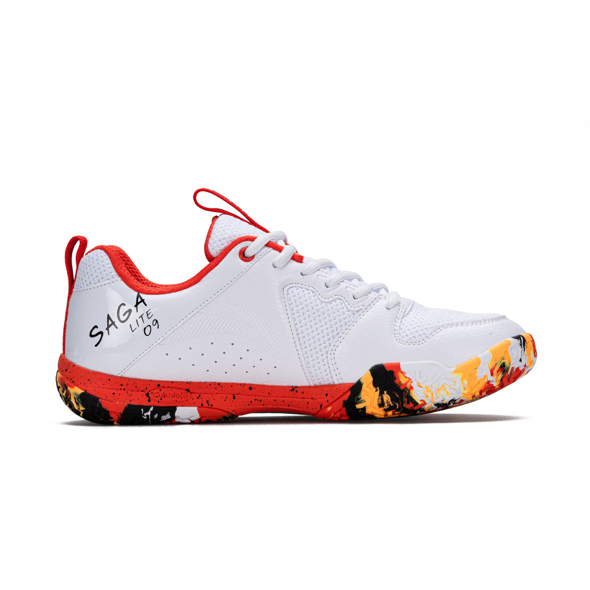 SAGA LITE 9-White/Orange/Yellow