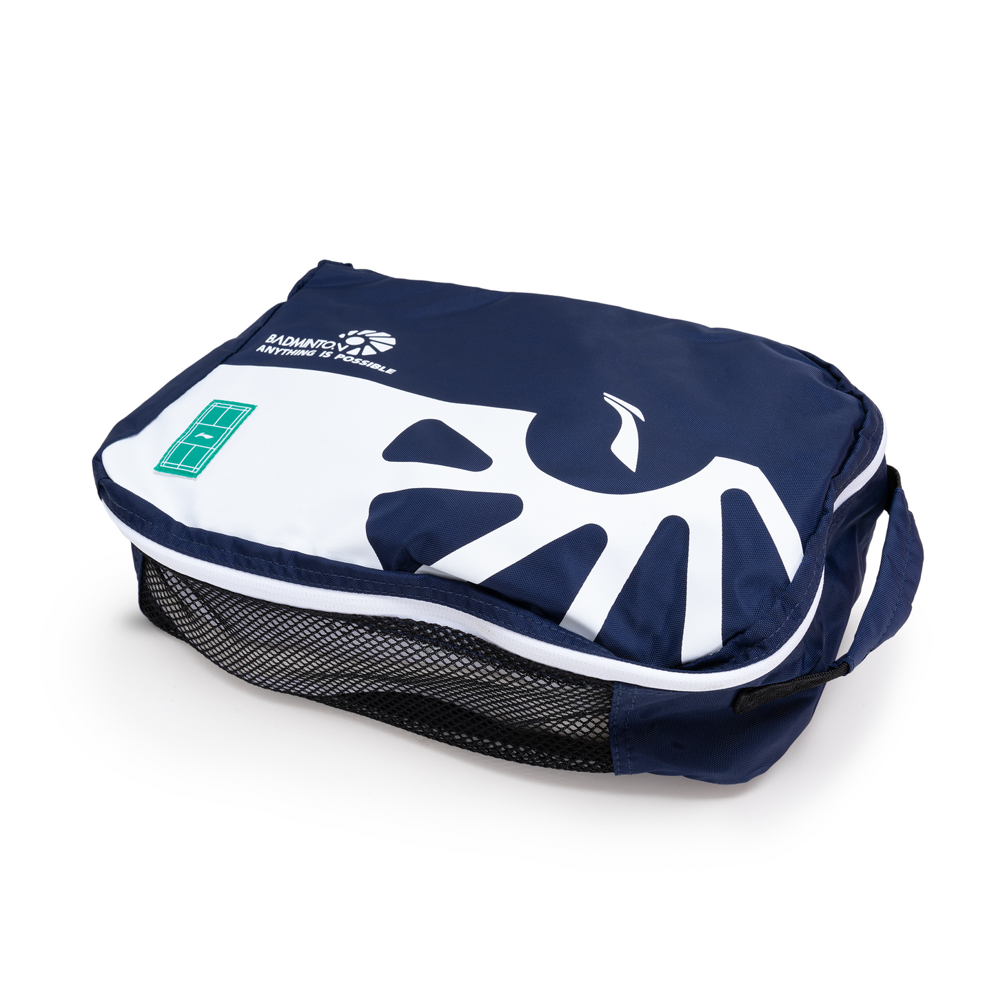 Beamer Shoe Bag-Blue/White