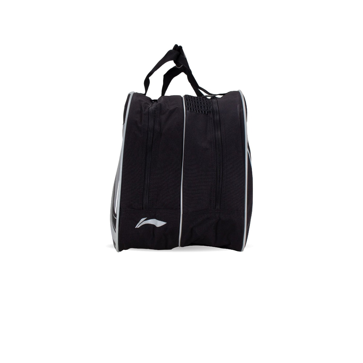 ABDP368 (2 Zipper Kit Bag) - Black/Silver