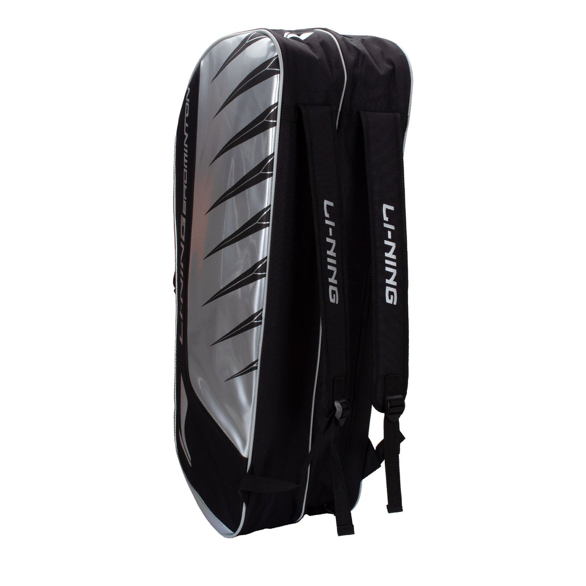 ABDP368 (2 Zipper Kit Bag) - Black/Silver