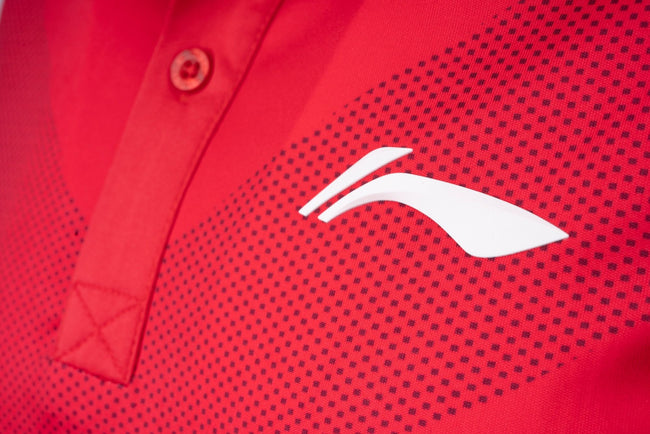 Li-Ning Polo-Red-XS