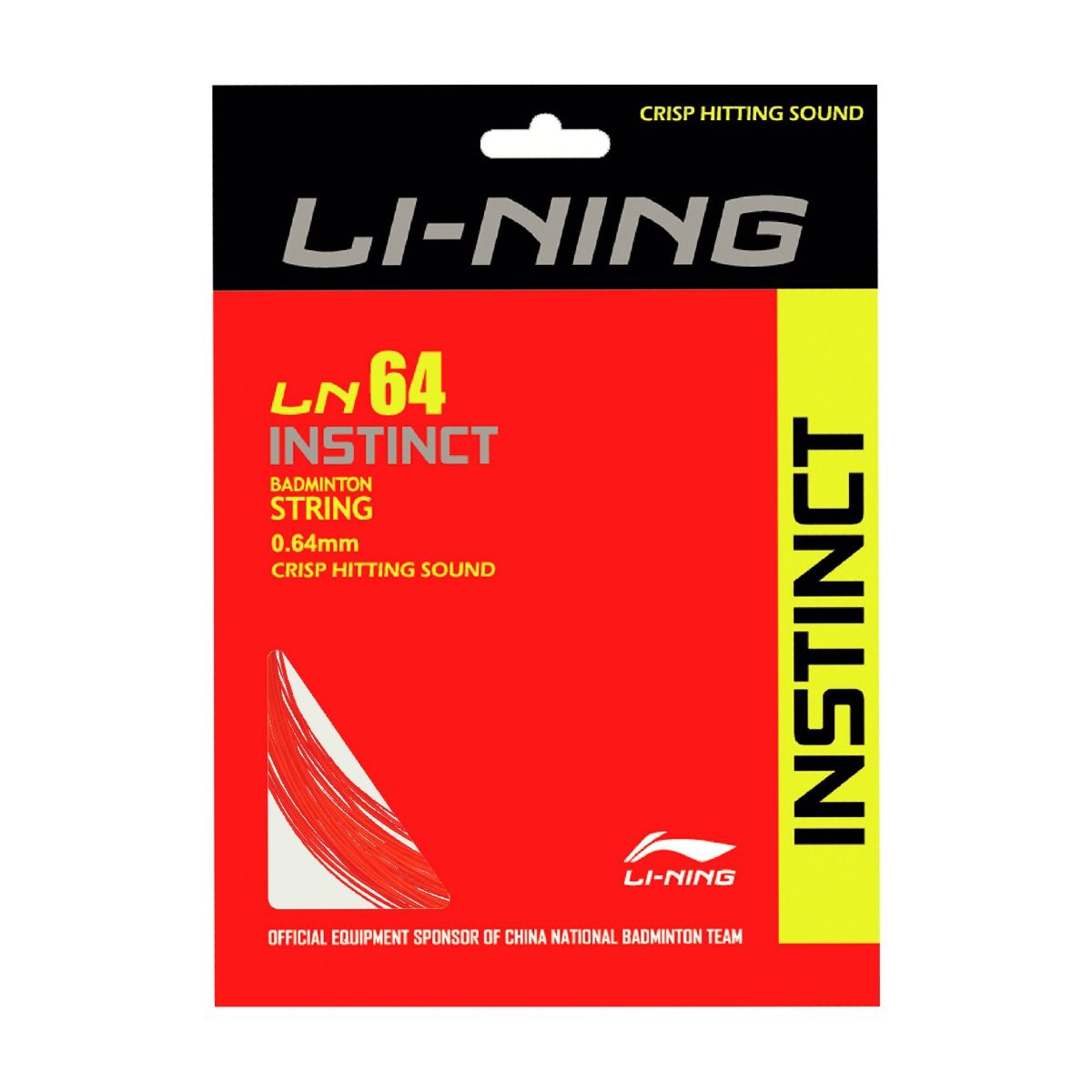 LN - 64 - Instinct Badminton String-Red