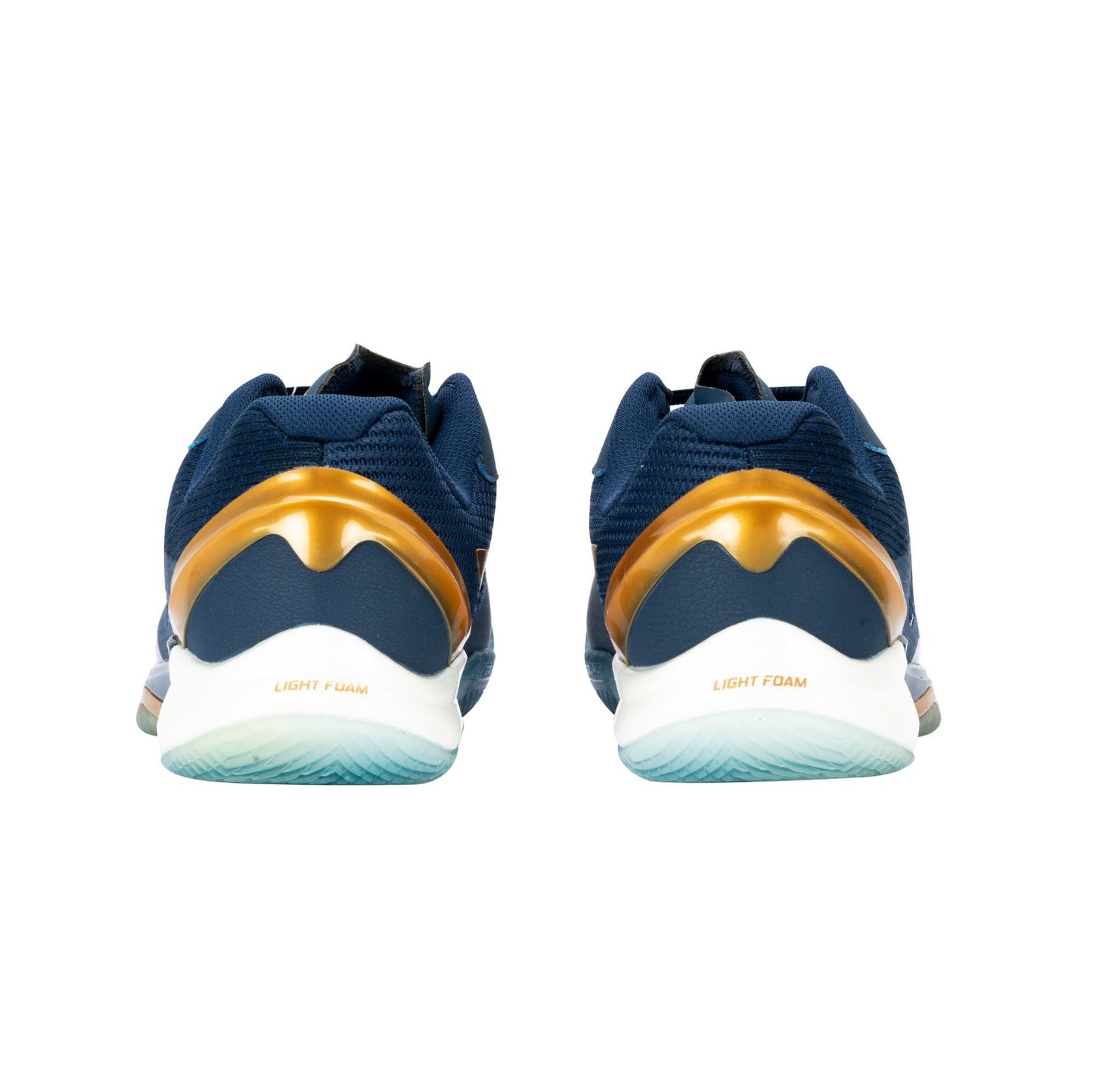 Monkey King Badminton Shoes-Deep Blue/Pale Gold-9 UK