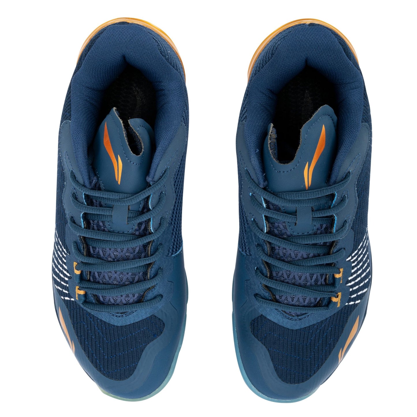 Monkey King Badminton Shoes-Deep Blue/Pale Gold-9 UK