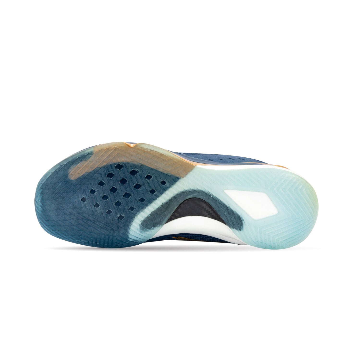 Monkey King Badminton Shoes-Deep Blue/Pale Gold-9 UK