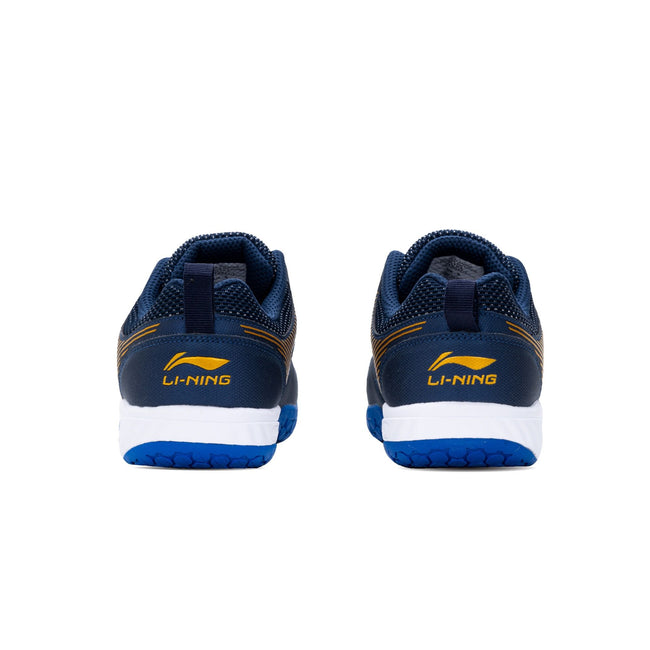Li-Ning Ultra Badminton Shoe-Navy/Gold-9 UK