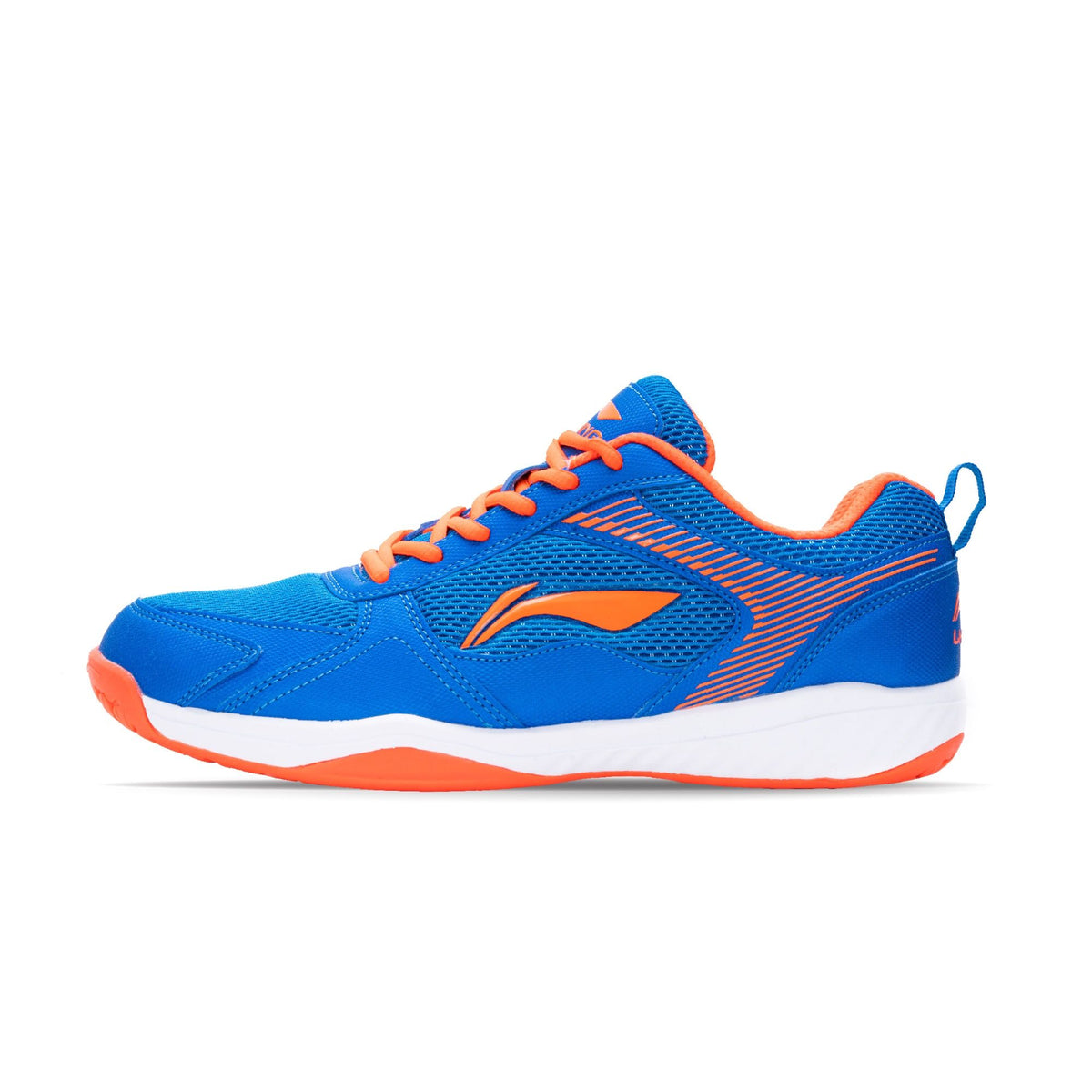 Li-Ning Ultra Badminton Shoe-Blue/Orange-9 UK
