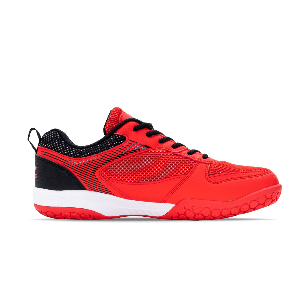 Li-Ning Ultra Badminton Shoe-Red/Black-9 UK