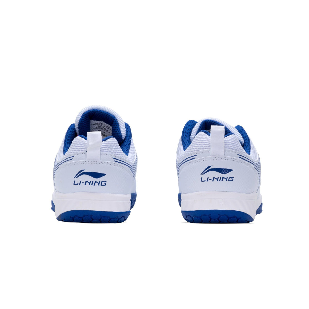Li-Ning Ultra Badminton Shoe-White/Blue-9 UK
