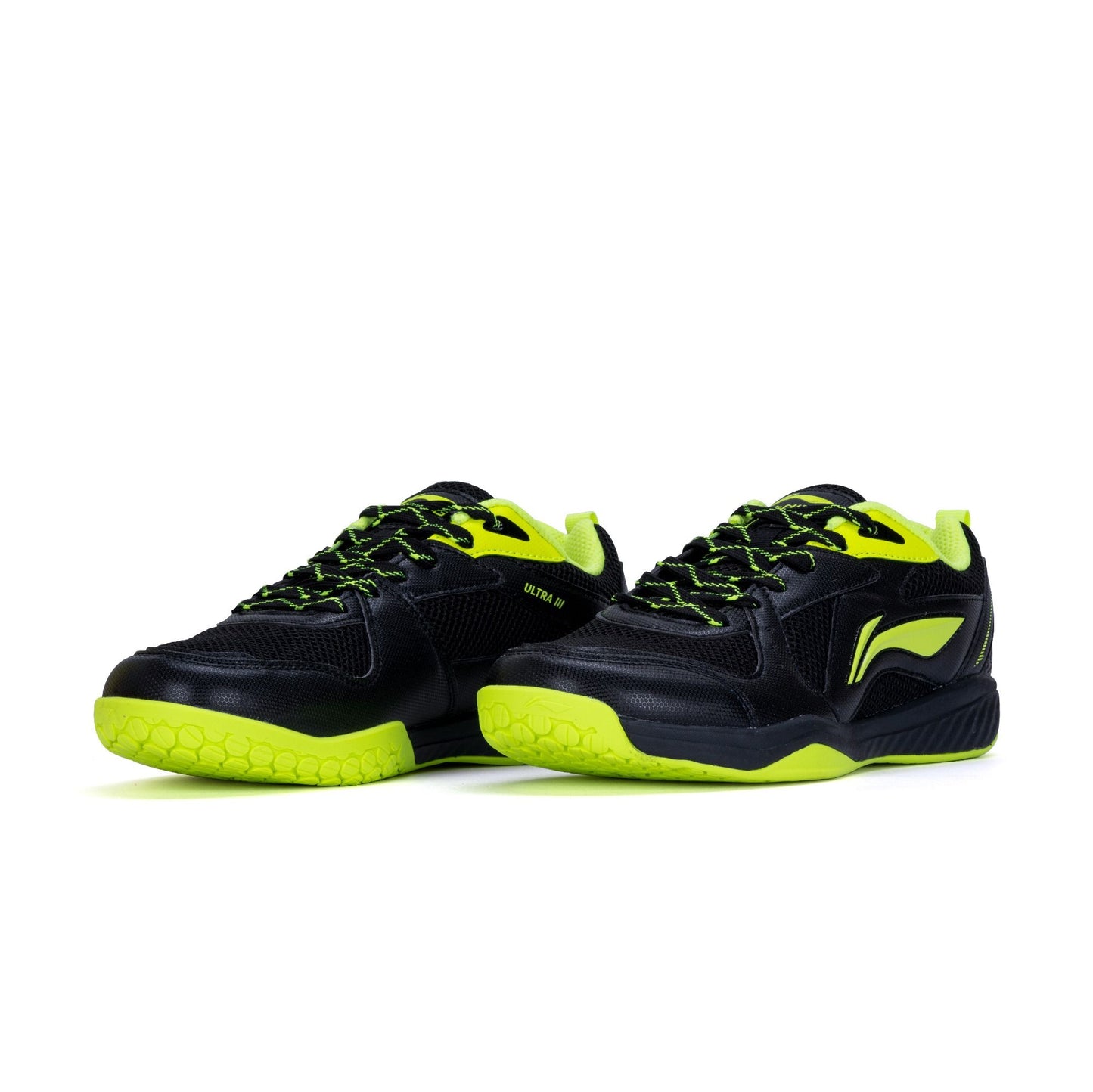Li-Ning Ultra III-Black/Lime-9 UK