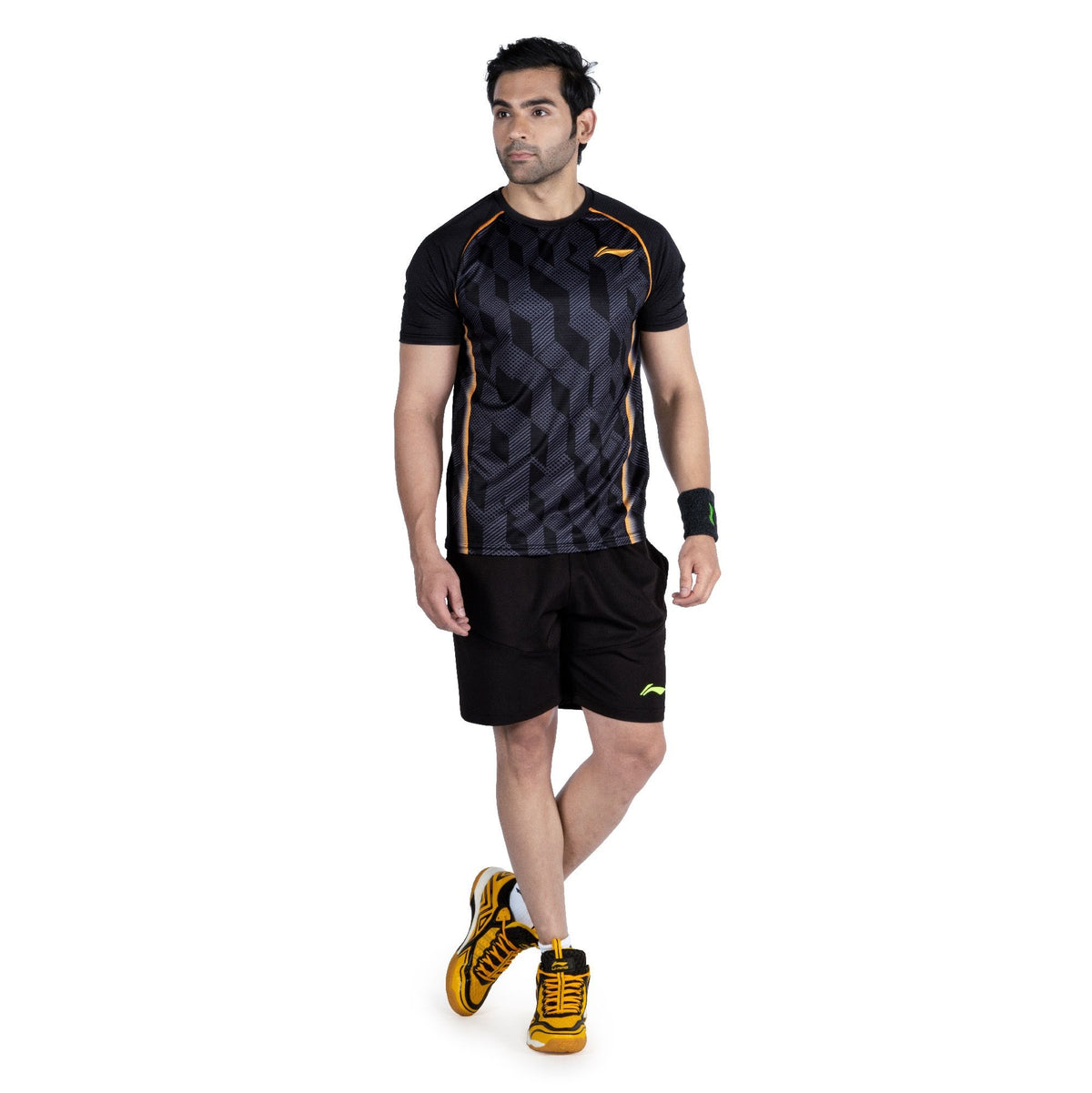 Li-Ning Roar Lite-Spectra Yellow/Black-9 UK
