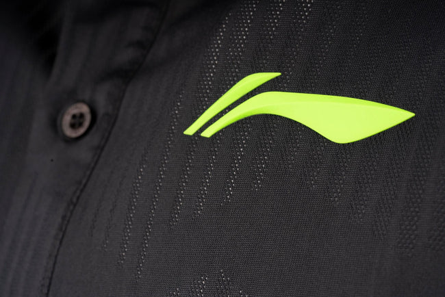 Li-Ning Training Polo Tee-Black-XS