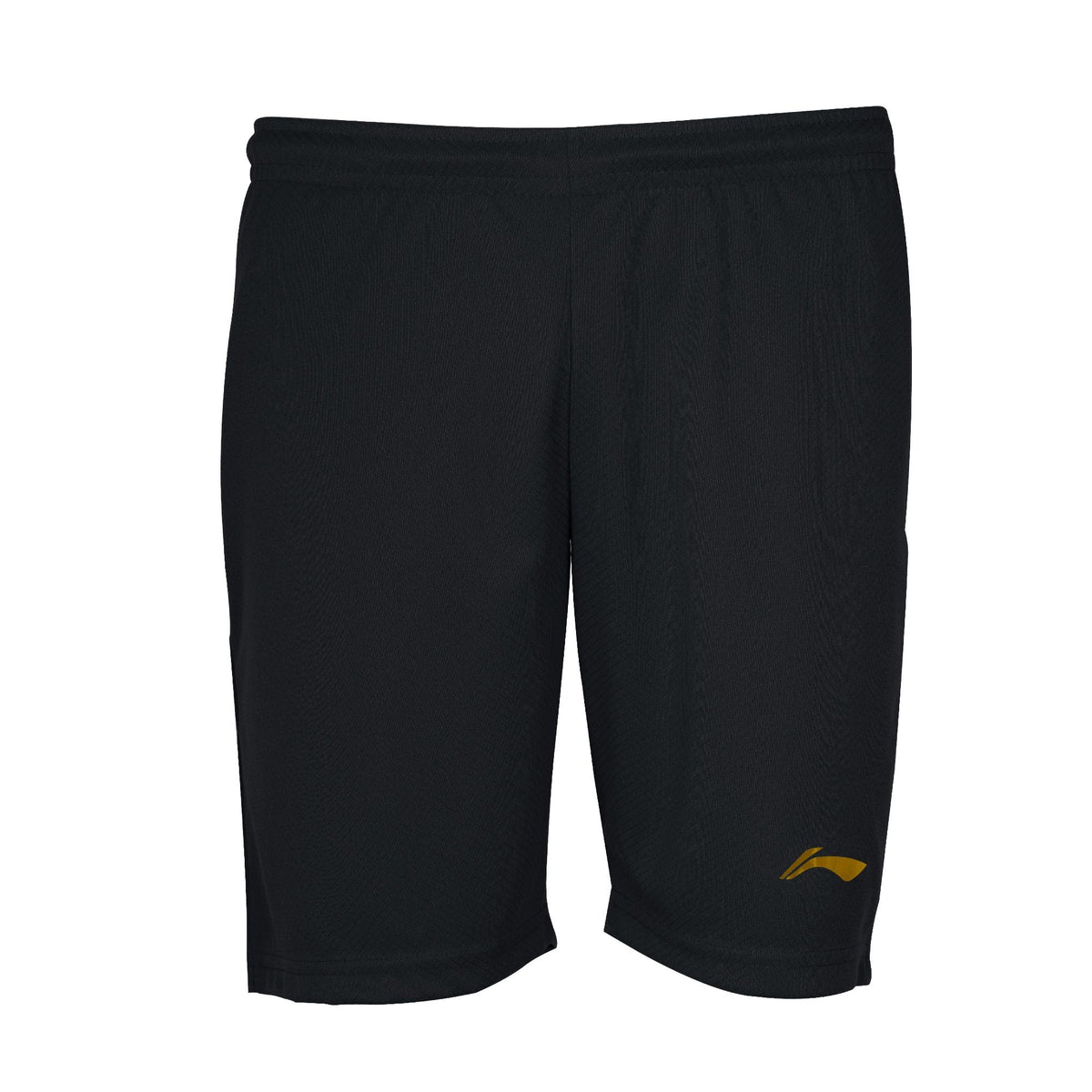 Li-Ning Essentials Shorts-Black/Gold -XL