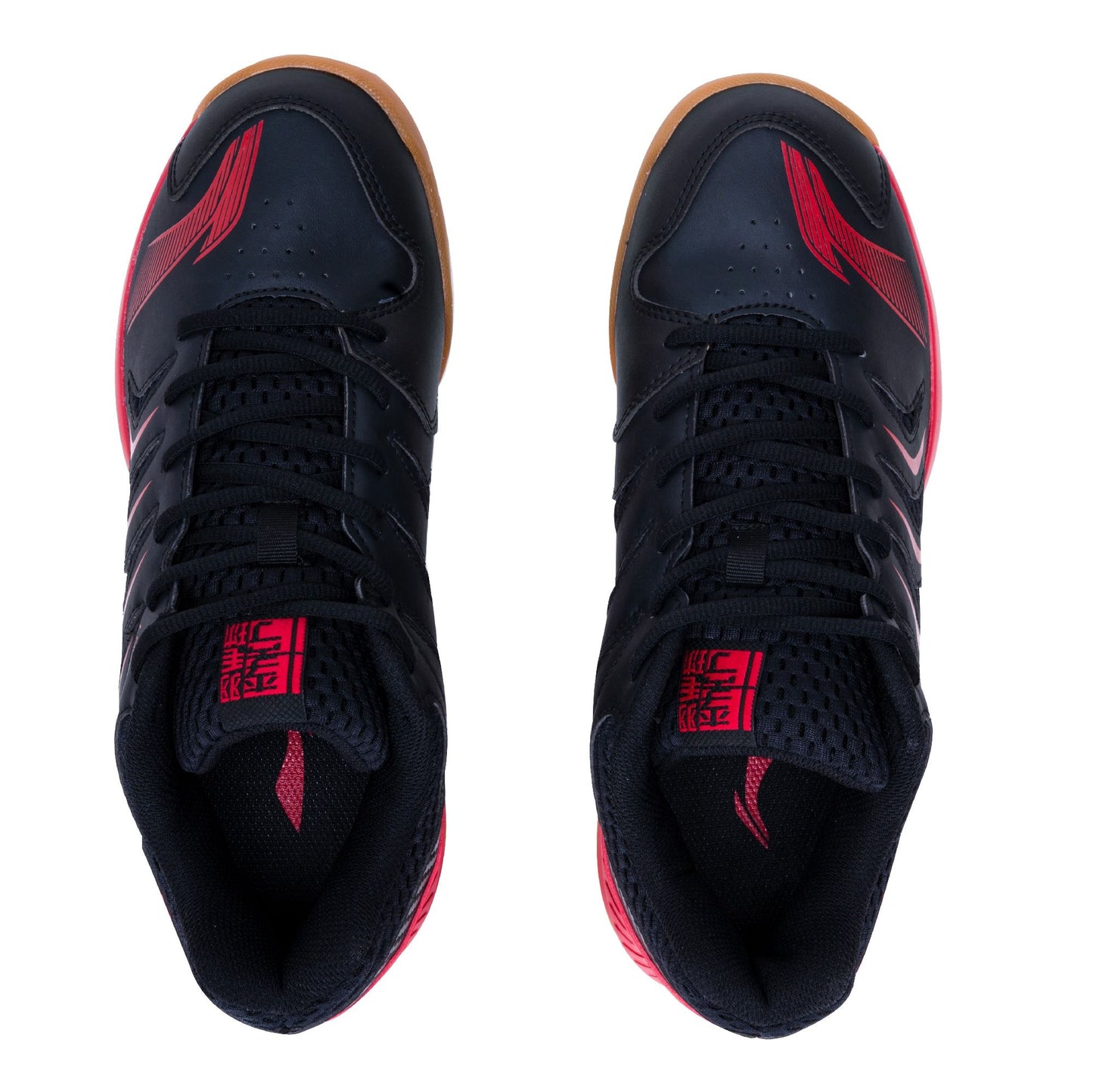 Li-Ning Light Feather-Black, Cinnabar Red-9 UK