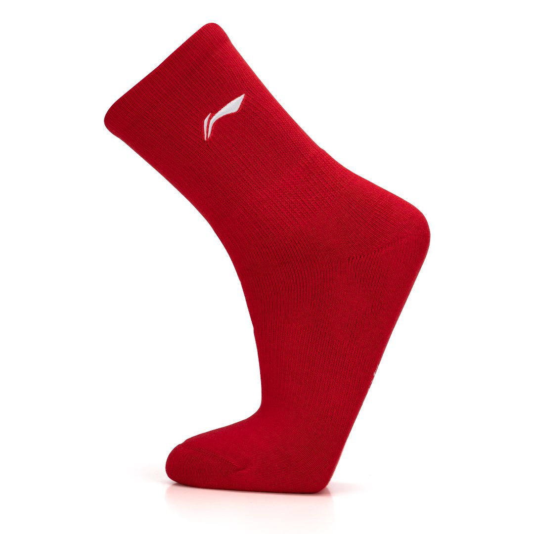 Solid Strokes Socks (Red)