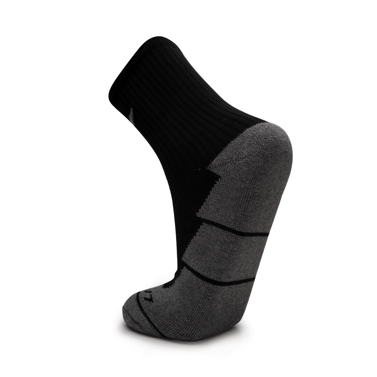 Step Socks Black/Grey