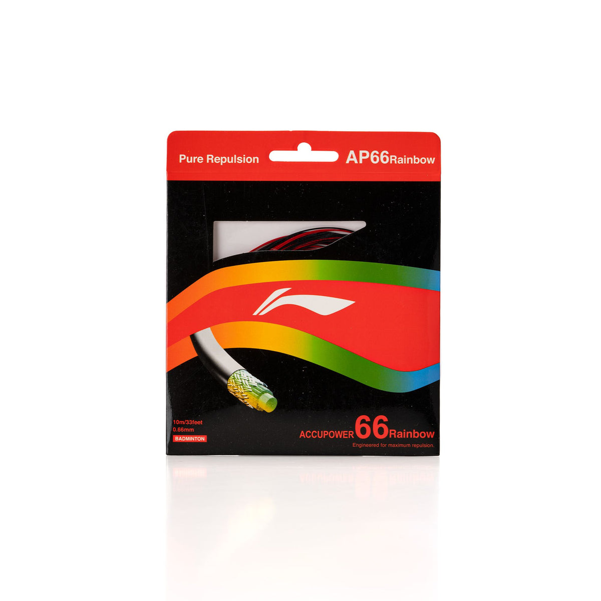 Ap-66 Rainbow- Red/Black