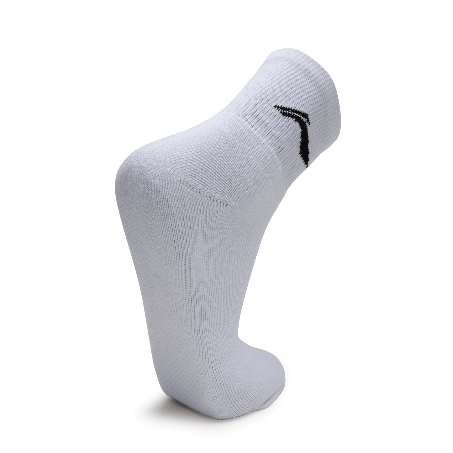 Solid Color Socks White