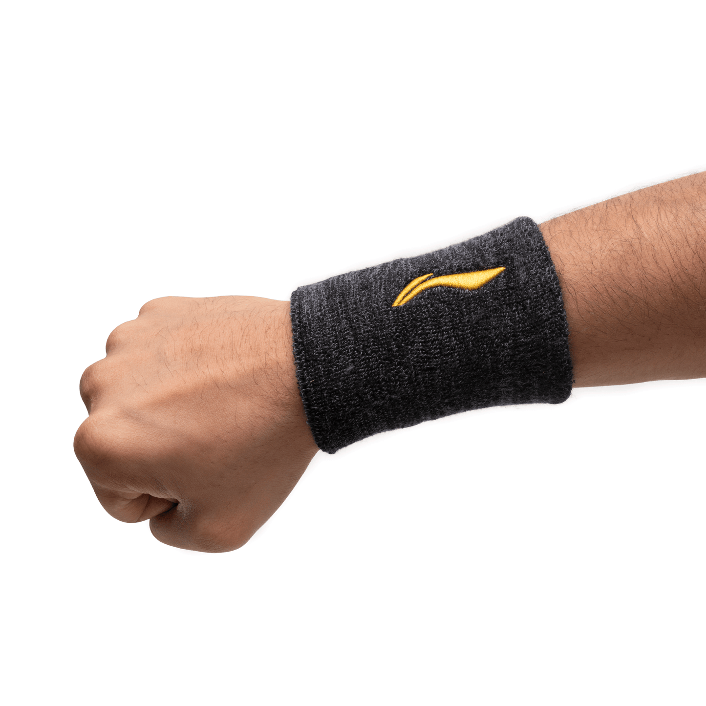 Melange Wristband Heather Dark Grey