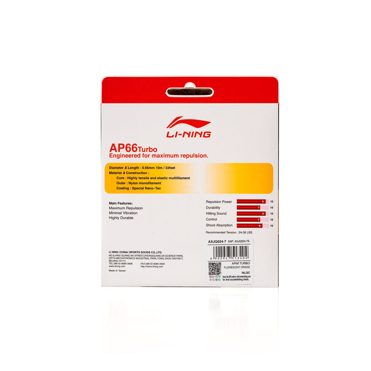 Ap-66 Turbo- Fluorescent Orange