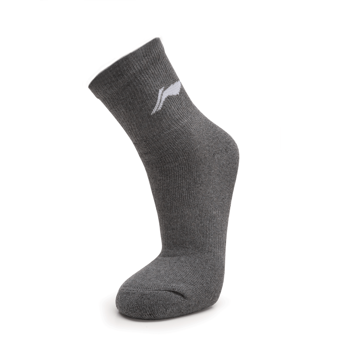 Solid Color Socks H.Grey