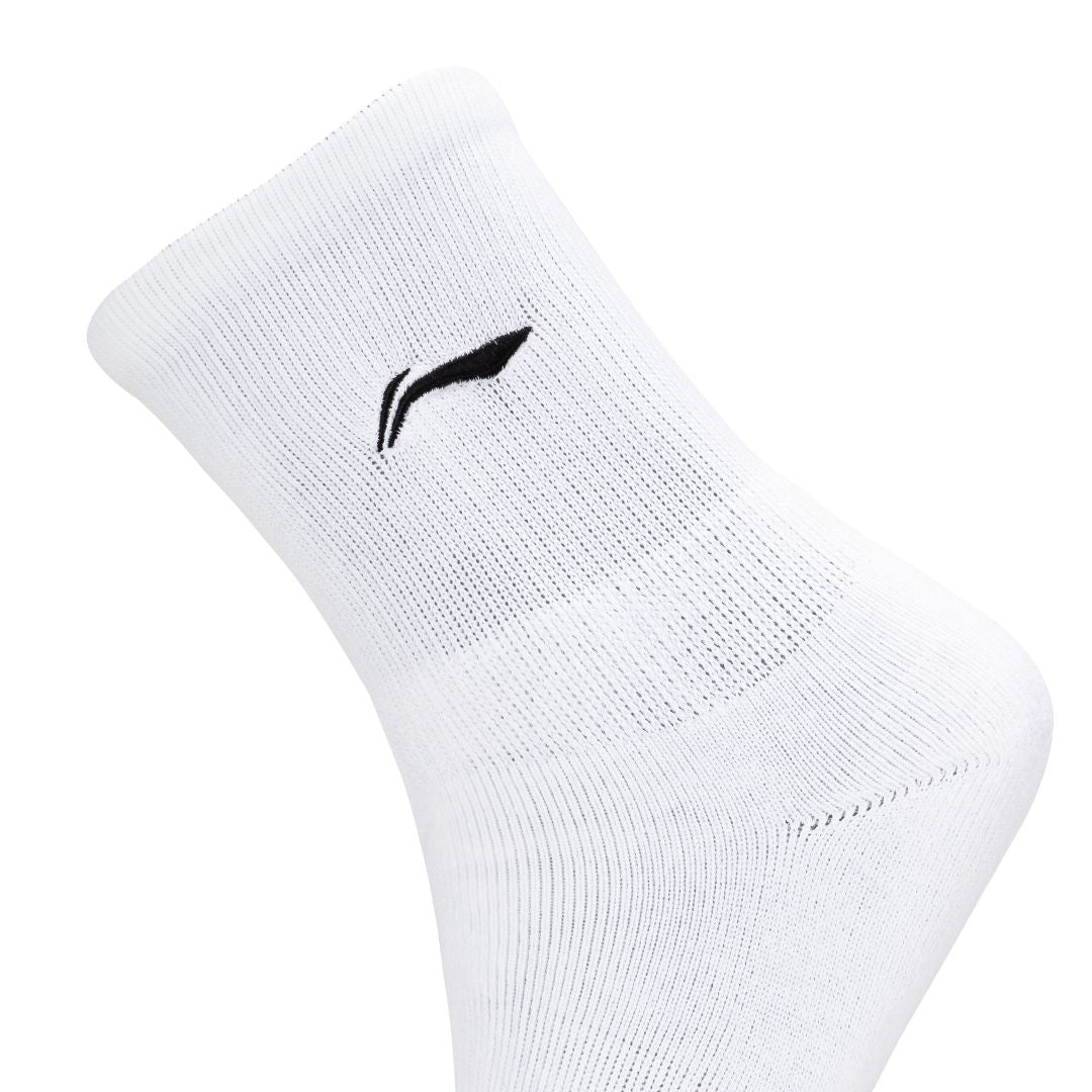 Solid Strokes Socks (White)
