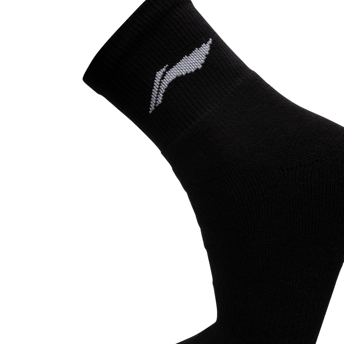 Solid Color Socks Black