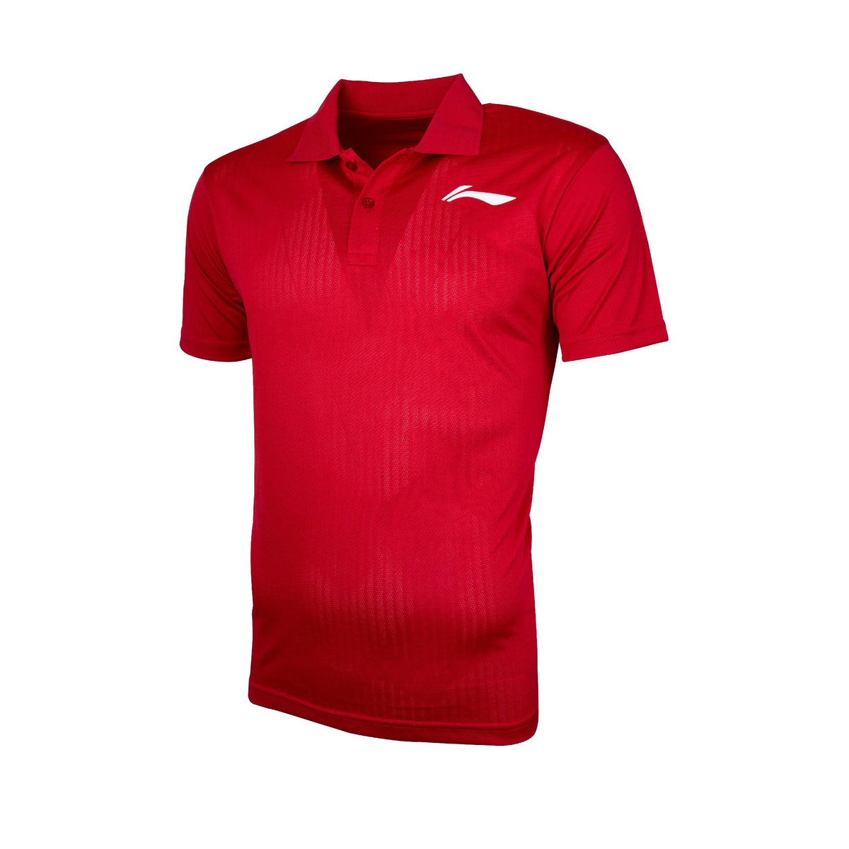 Li-Ning Training Polo Tee-Red-XS
