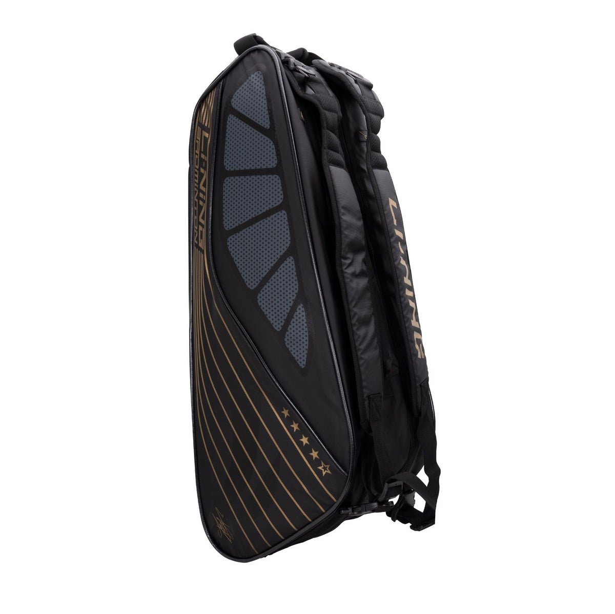 Li-Ning 6 in 1 Kit Bag-Black/Gold