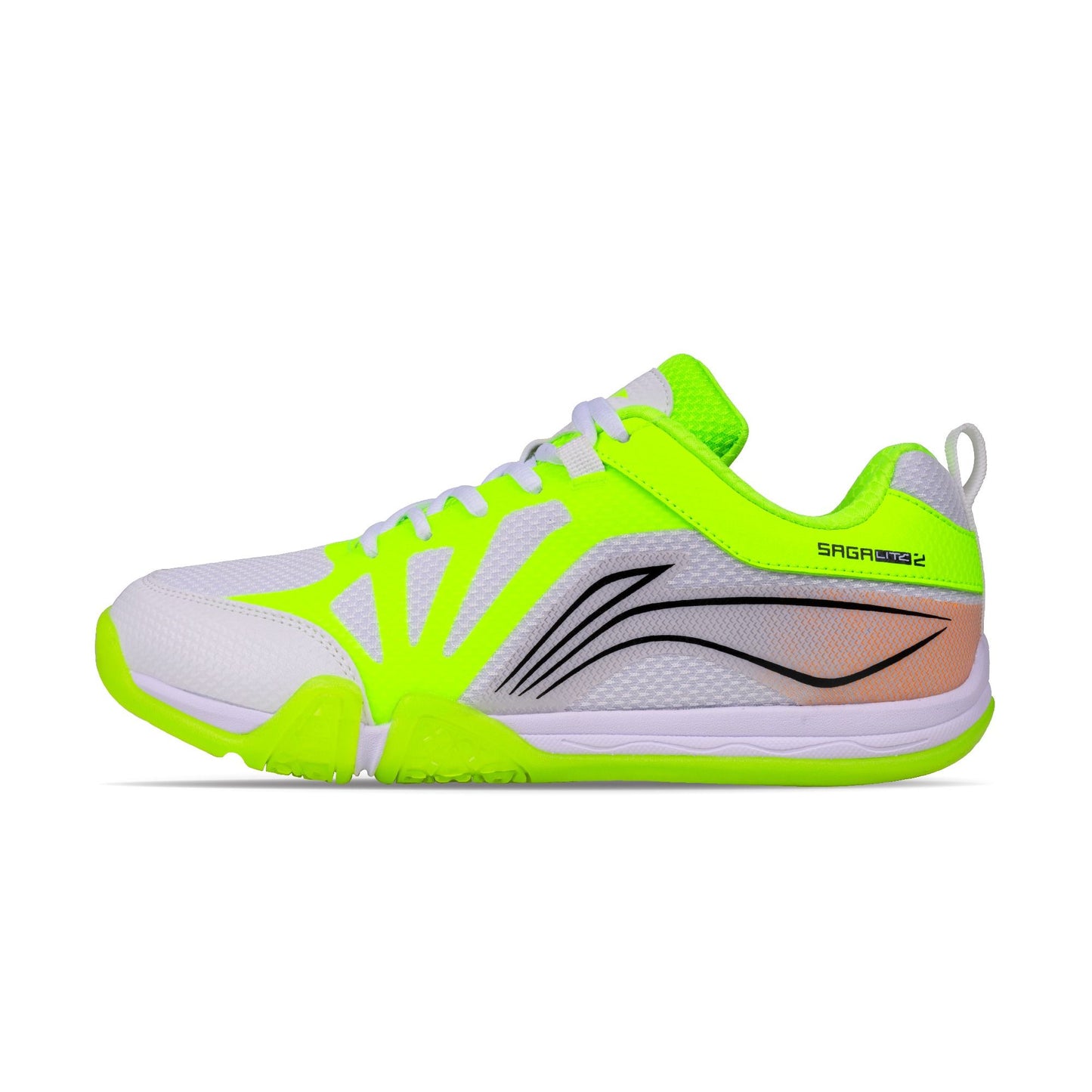 Saga Lite II - White/ Lime
