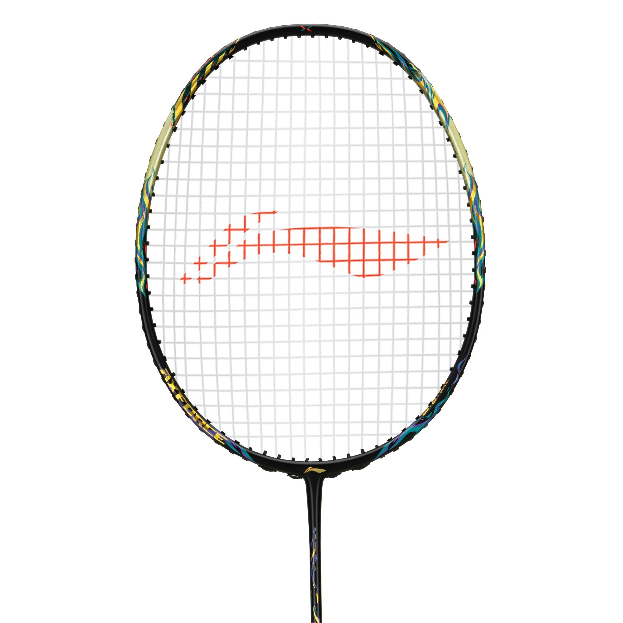 美品 LI-NING axforce100 4U G5 Li-Ning AXForce 100 Badminton Racquet - Unstrung, 4U Weight