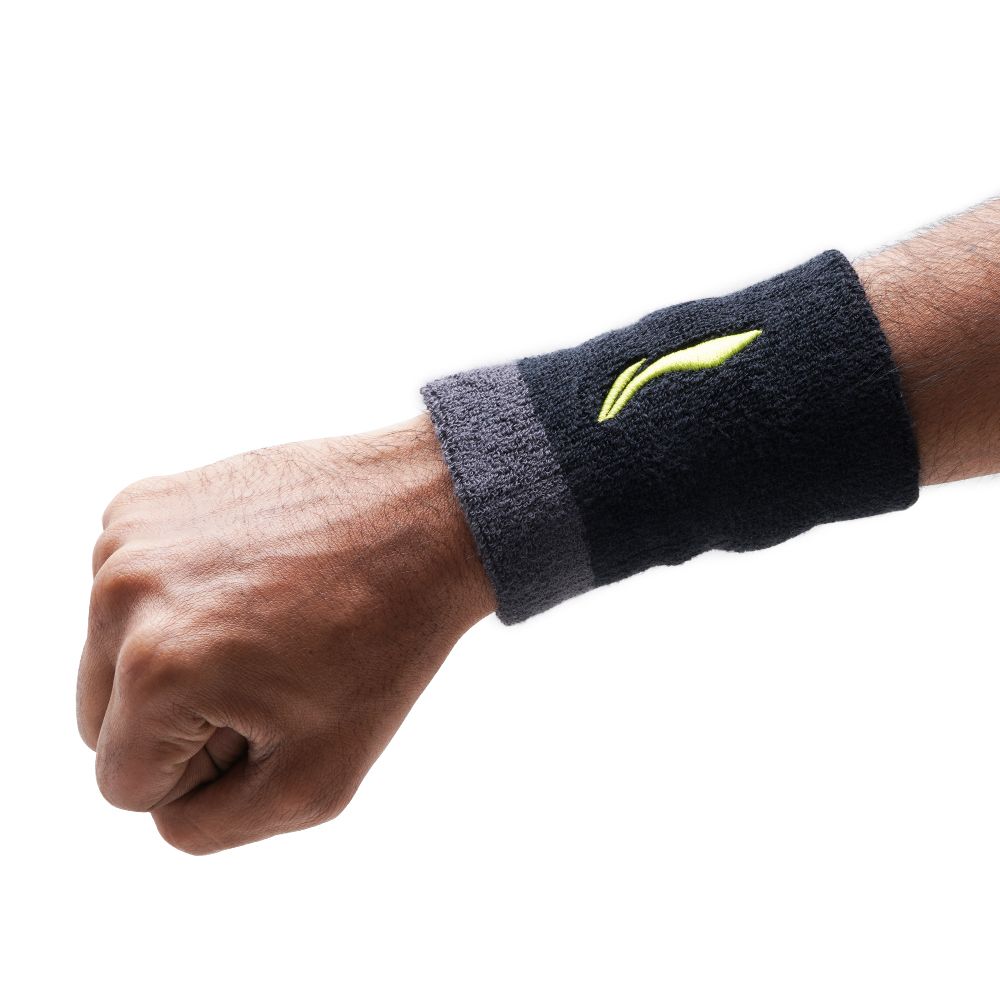 Two Tone Wristband DK Grey/LT Grey