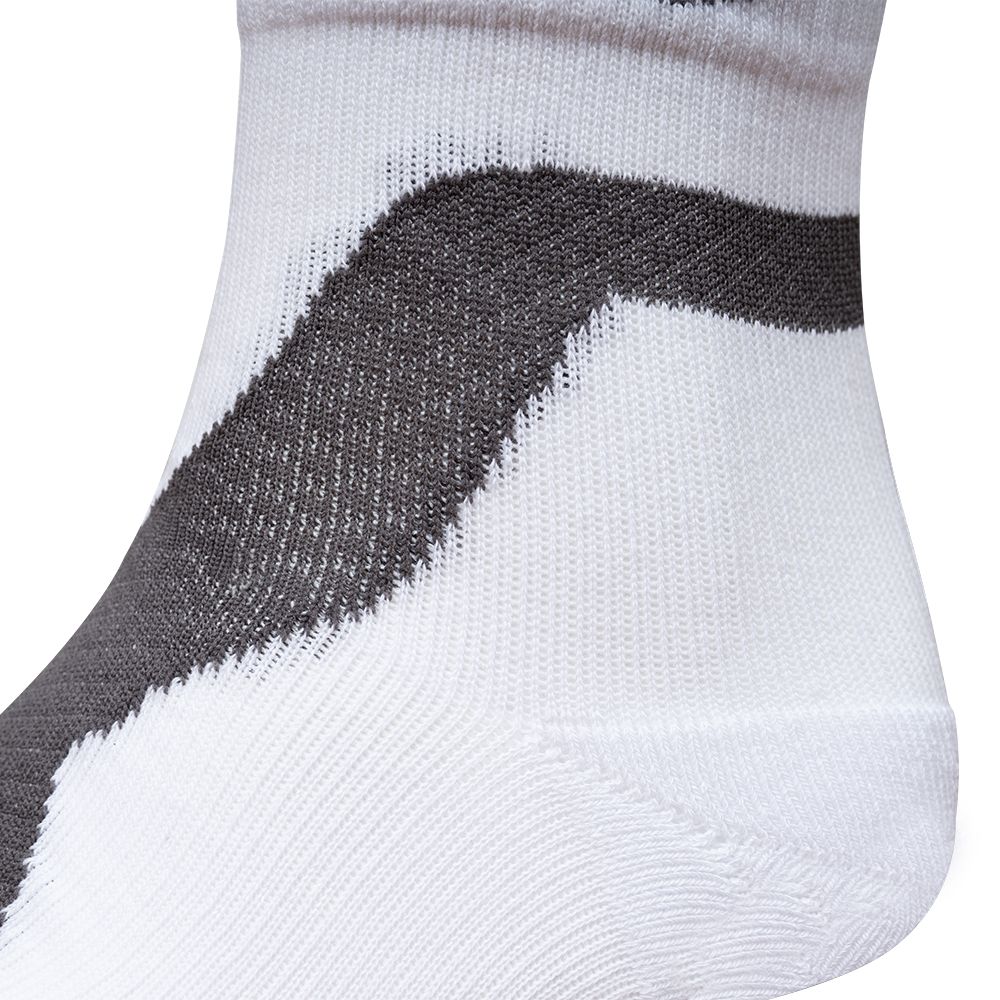 Li-Ning Essential Socks - White, Dark Grey