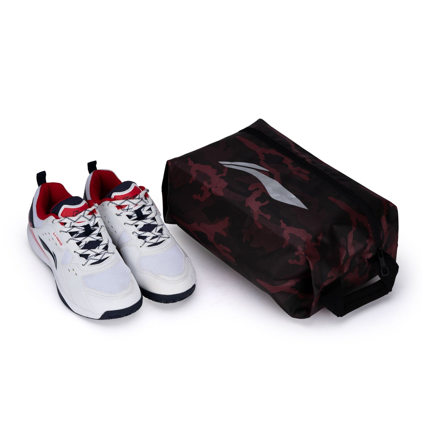 SoleMate Shoe Bag - Camo Red