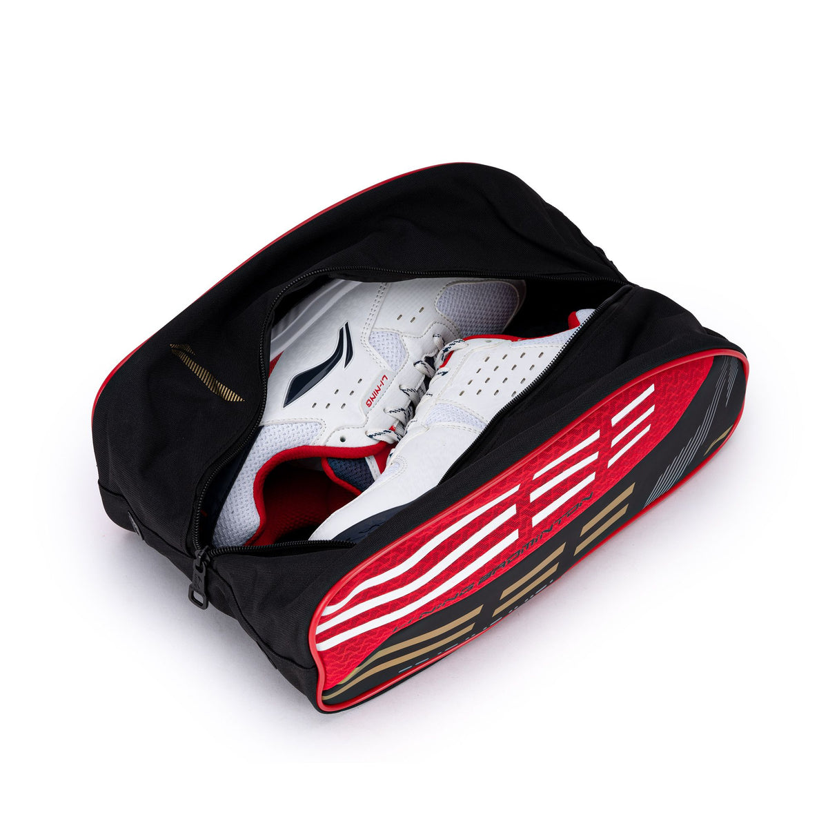 Serenity Shoe Bag - Black/Red