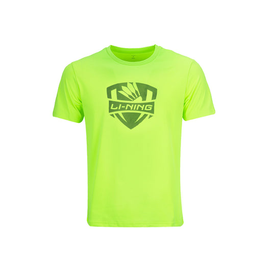 Crest Emblem T-shirt - Neon Lime