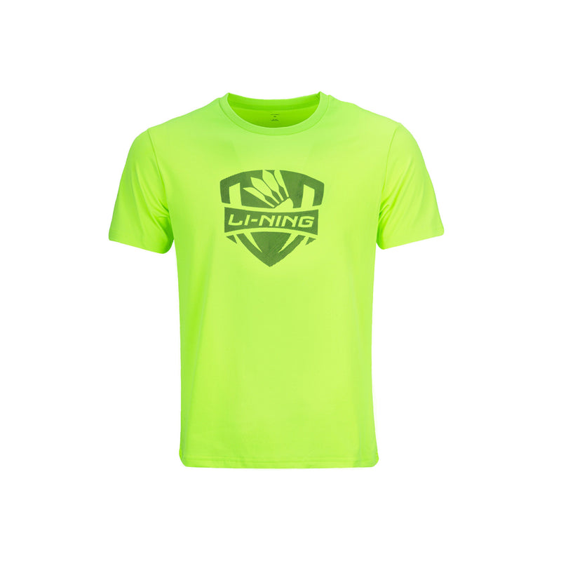Crest Emblem T-shirt - Neon Lime