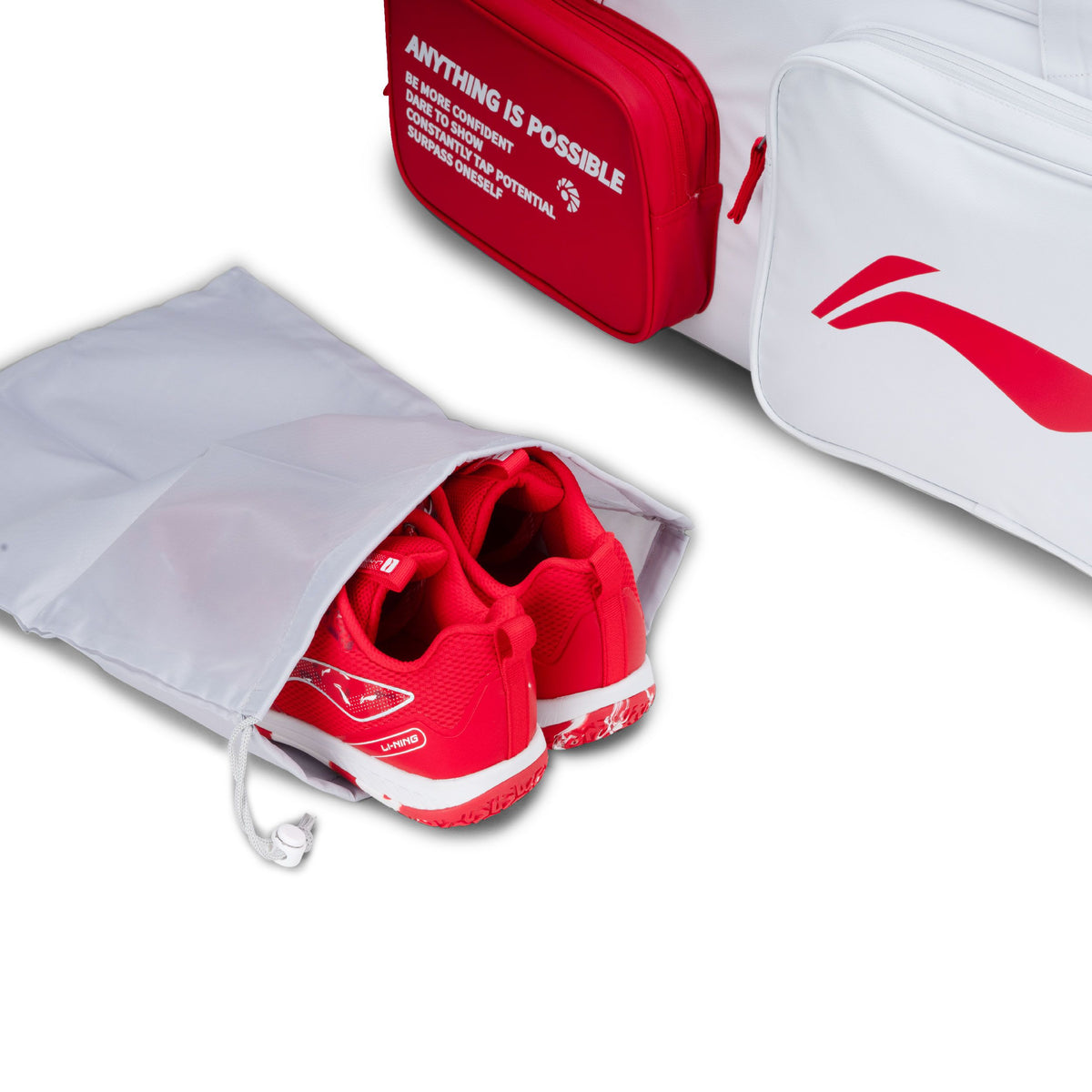 Prime Vault Square Bag- 2-White
