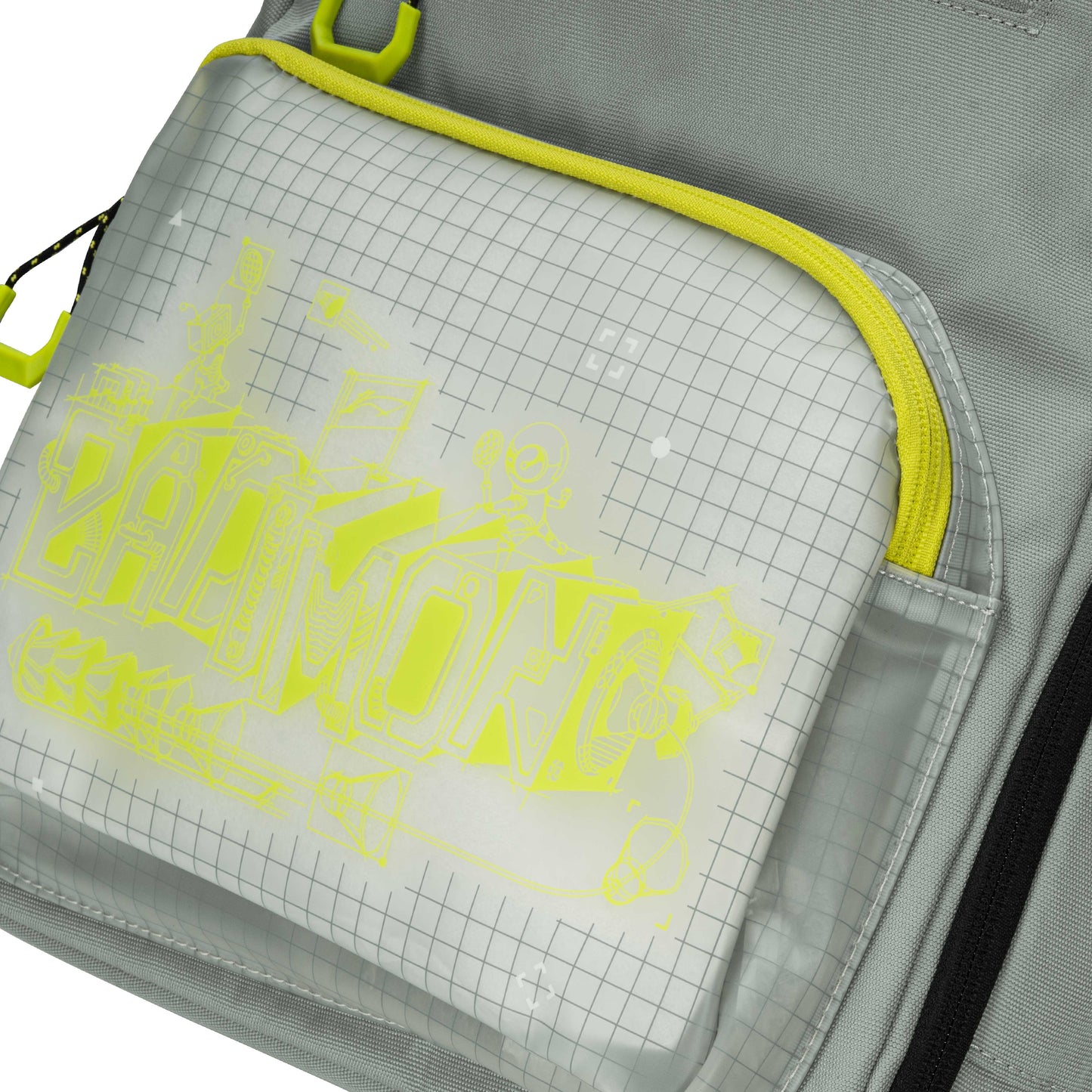 HoloMatrix Backpack (Grey Yellow)