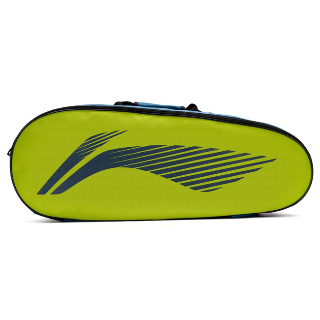 Flash Badminton Kit Bag-Sea Blue, Lime